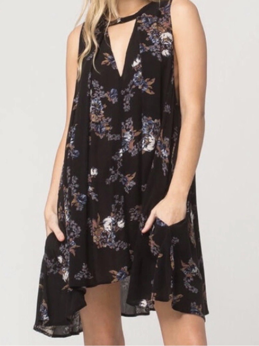 Free people snap out of it , swing dress tunic size S